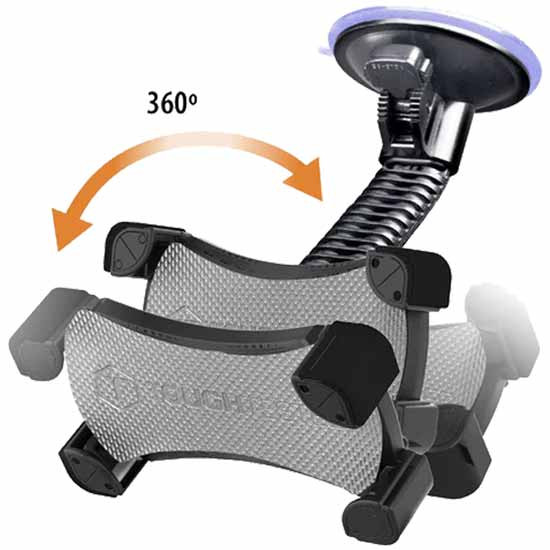 Adjustable Windshield Phone Mount W/ 360 Degree Rotation