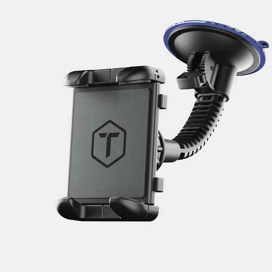 Heavy Duty Windshield Tablet And GPS Mount With Suction Cup Fits Devices Up To 13 Inch