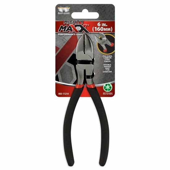 6 Inch Diagonal Cutting Pliers W/ Handle Grip