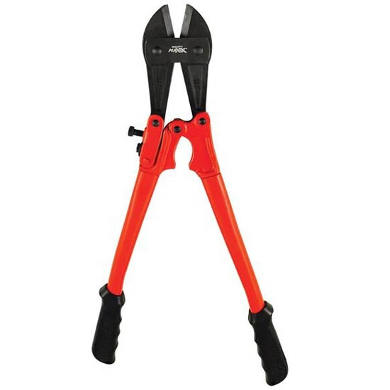 Heavy Duty Bolt Cutters W/ Hand Grips, 18 Inch