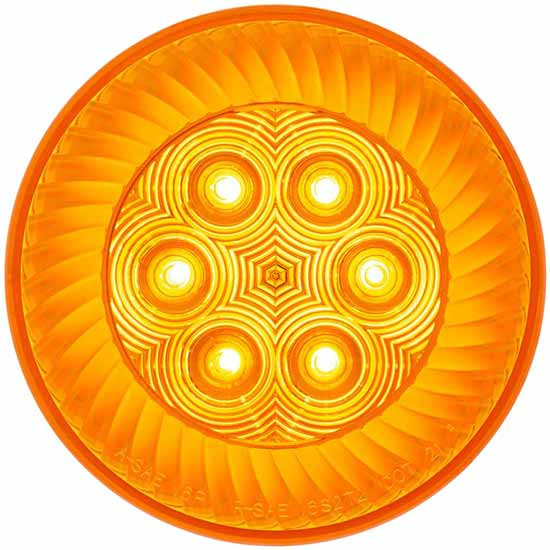 16 LED 4 Inch Round Turbine Light