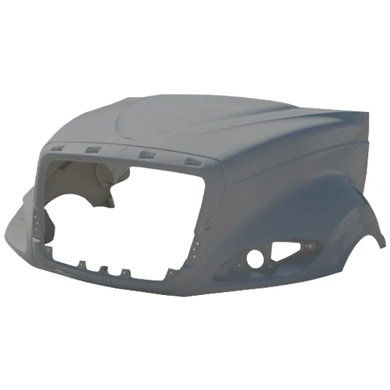 TPHD Fiberglass Hood W/ 56 Inch Centerline & Fenders For International ProStar 122 BBC, Replaces 3858844C92