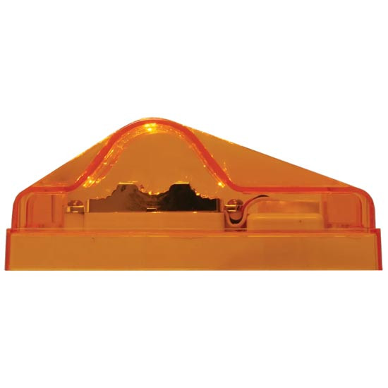 9 LED Spyder Marker/Turn Light, Side Mount - Amber LED/ Amber Lens