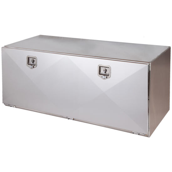 Merritt Aluminum Tool Box W/ Smooth Single Door & Bullet Style Hinge- 18 X 17-3/16 X 18 Inch