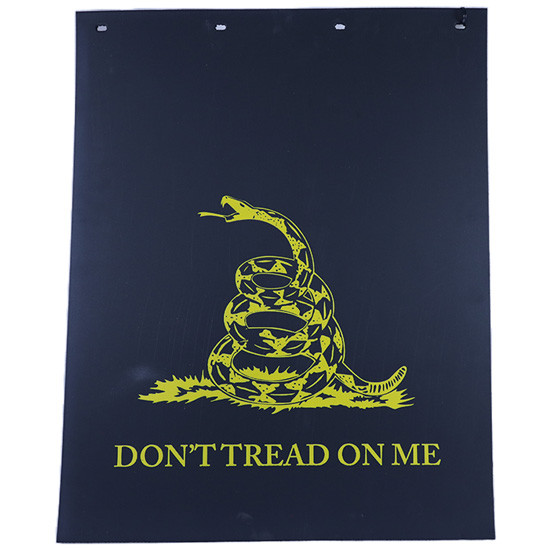 Dont Tread On Me Rubber Mud Flap - 24 X 30