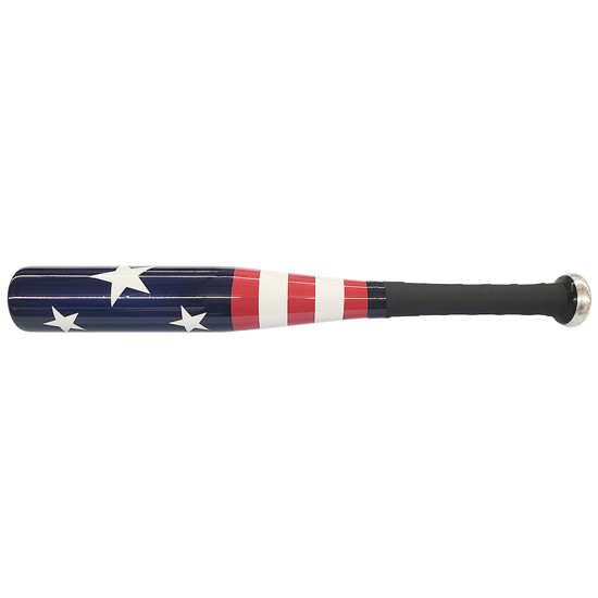 Aluminum American Flag Tire Checker 17 Inch
