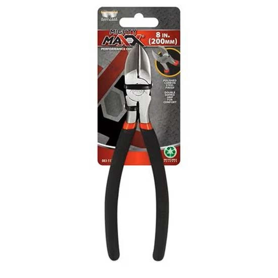 8 Inch Diagonal Cutting Pliers W/ Handle Grip