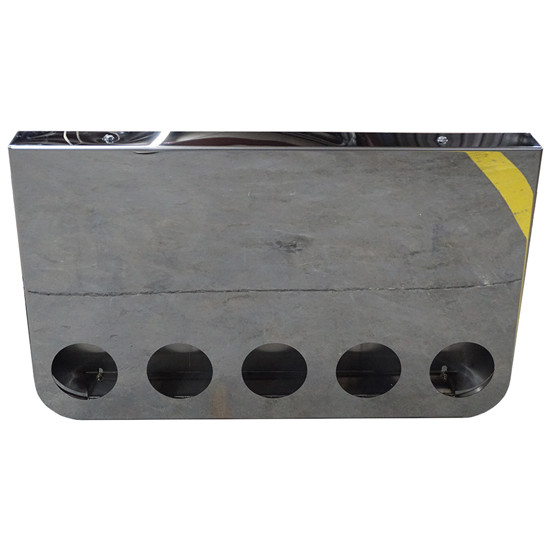 CSM 20 Inch SS Rear Center Light Panel W/ Inner Structure & Removable Rear Panel