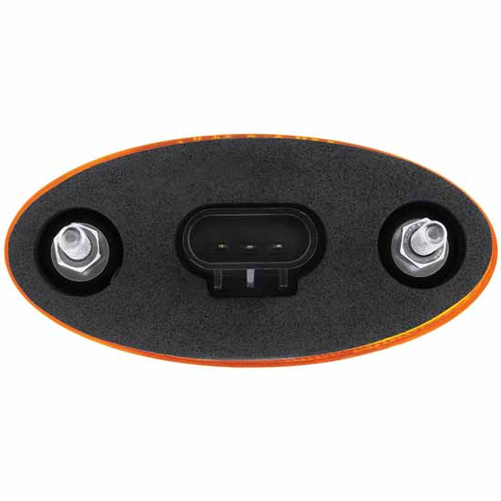 8 LED Fender Parking/ Turn Signal Light - Amber LED/ Amber Lens For Peterbilt 386, 387