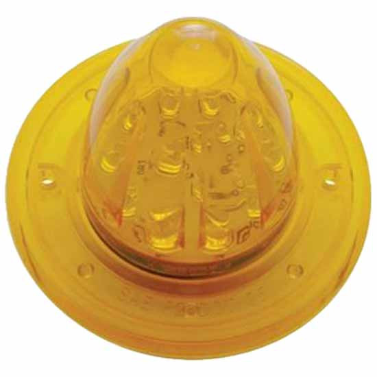 13 LED Single Function Watermelon Honda Light - Amber LED/ Amber Lens