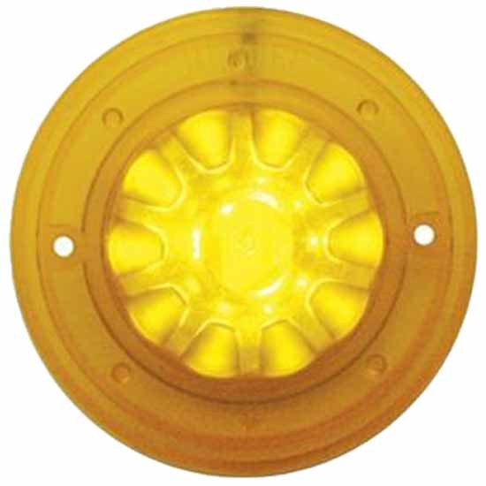 13 LED Single Function Watermelon Honda Light - Amber LED/ Amber Lens
