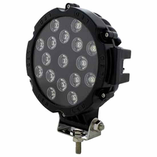 7 Inch Round 17 LED Off Road/ Spot Light W/ Aluminum Housing