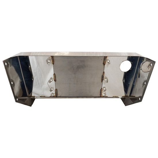 TPHD Stainless Steel Battery Box W/ Rubber Hold Down Latches For Peterbilt 378, 379, 389 Glider