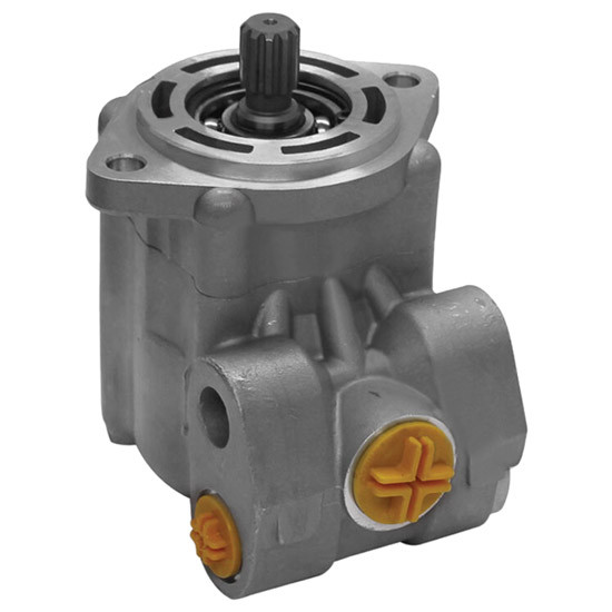 Power Steering Pump, 11 Tooth W/ Inlet At Top 0 Degree For Freightliner