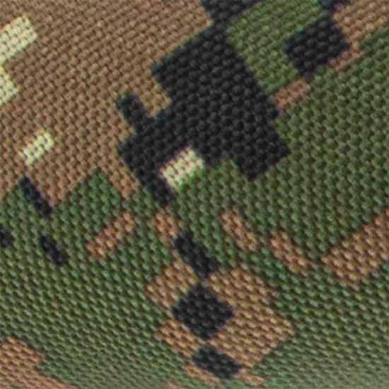 18 Inch Cloth And Suede Steering Wheel Cover W/ Digital Woodland Camouflage Pattern