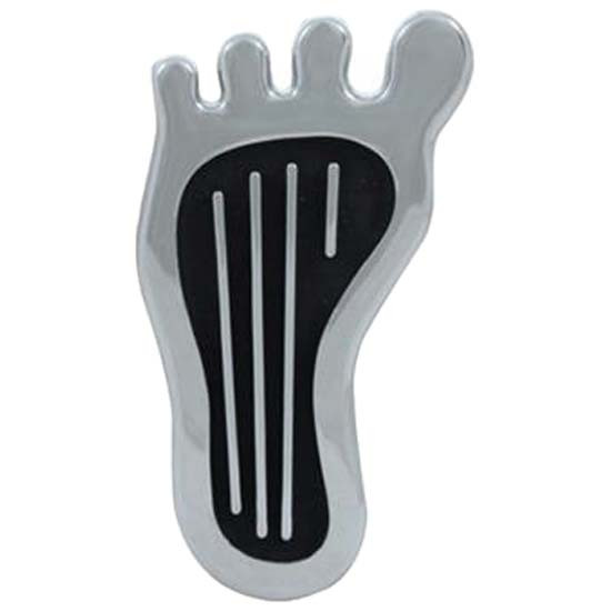 Chrome Barefoot Dimmer Switch Cover W/ Set Screws