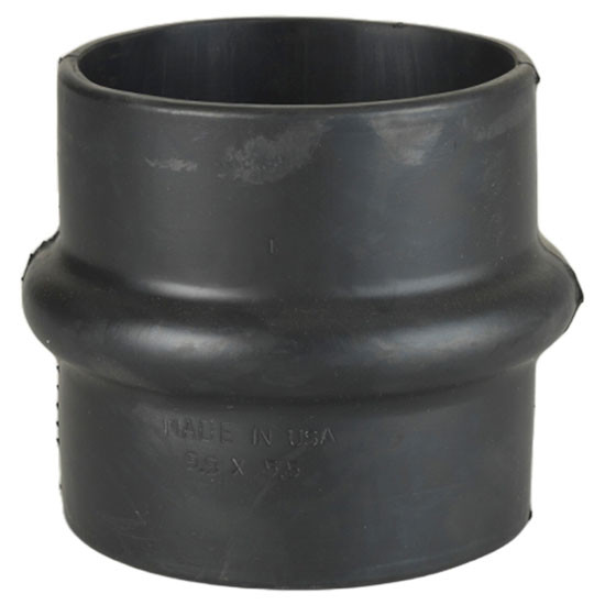 5.5 ID x 6 Inch Rubber Straight Hump Coupler For Intake Piping