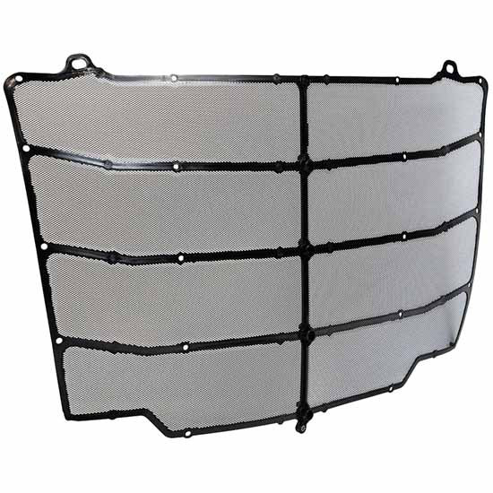 Steel Mesh Bug Screen W/ Black Painted Finish For Freightliner Cascadia 116, 126