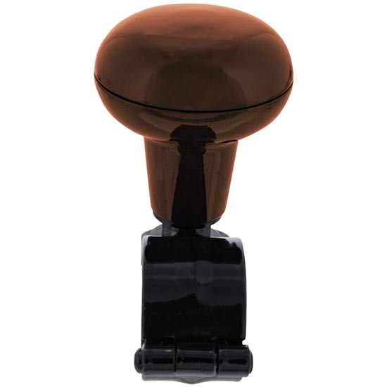 Wood Pattern Steering Wheel Spinner Knob For 1 1/8 - 1 5/16 Inch Steering Wheel Grips