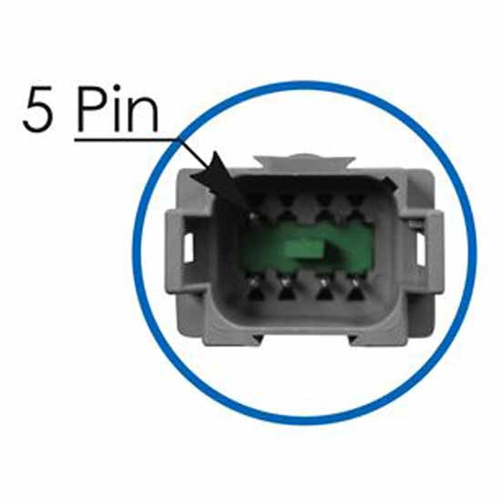 Chrome Mirror Assembly, Electric, Dual Vision Mirrors, Door Mount For Freightliner- Passenger Side