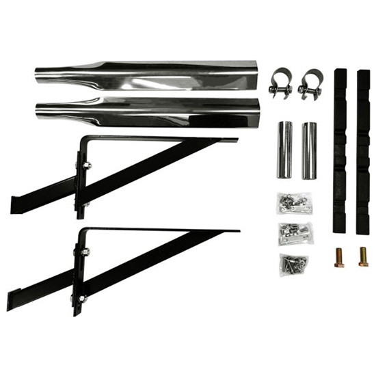 TPHD 14 Gauge SS Half Fender Mounting Kit W/ Adjustable Brackets