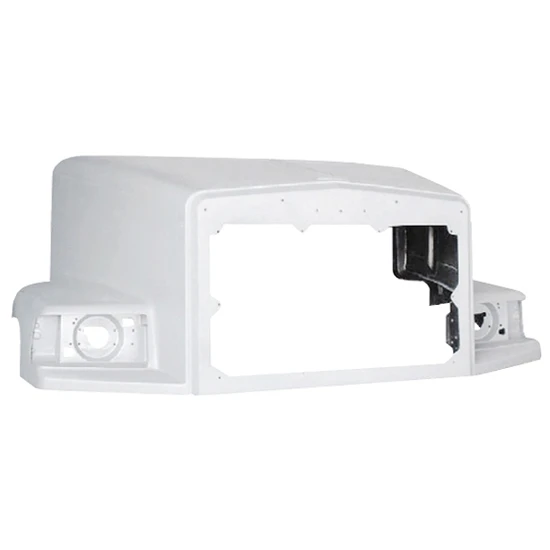 TPHD Fiberglass Hood W/ 56 Inch Centerline & Fenders For Volvo WCM, WIA Replaces 8065552