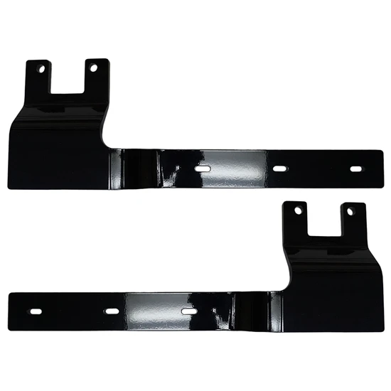 Peterbilt Flex Air, Kenworth AG380 Powder Coated Steel Front Hidden Fender Bracket Kit