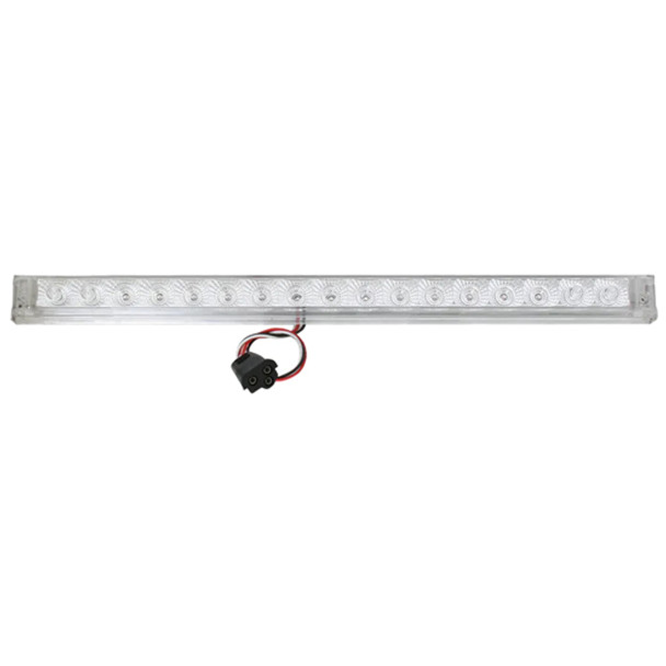 20 Inch 17 Diode Spyder Front, Park, Turn Light Bar - Amber LED/ Clear Lens 20 Inch 17 Diode Spyder Front, Park, Turn Light Bar - Amber LED/ Clear Lens