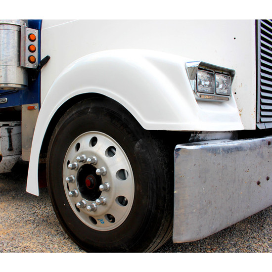 Freightliner Classic XL 132  Front Fenders Fiberglass