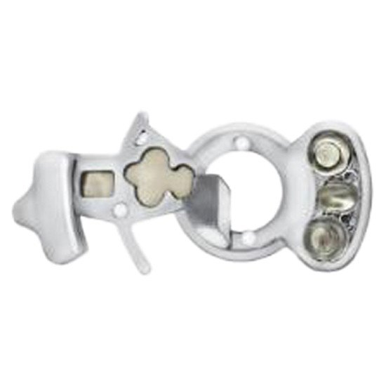 Chrome Splitter Button For Eaton Fuller 15 Speed Shift Knobs