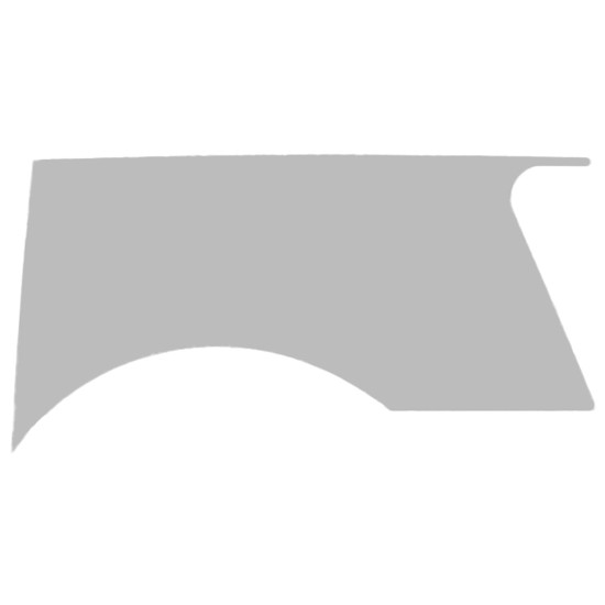 Peterbilt 359 119 BBC Aluminum Standard Hood Side By BESTfit