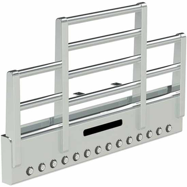 Herd Texas Aluminum 4 Post Bumper Grille Guard For Kenworth W900L