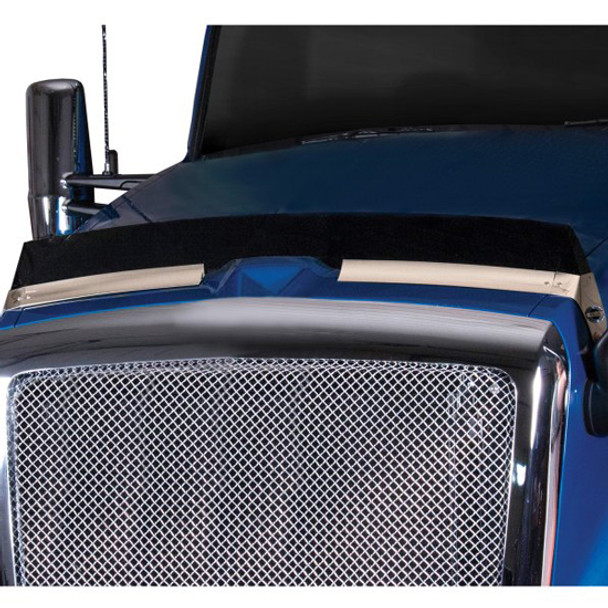 Belmor Low Profile Aeroshield II Hood Protector Bug Shield For Kenworth, T800, W900, W900S
