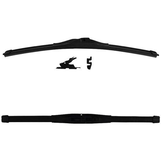 21 Inch Rubber Wiper Blade W/ 9MM Hook, 3/16 Inch Side Lock