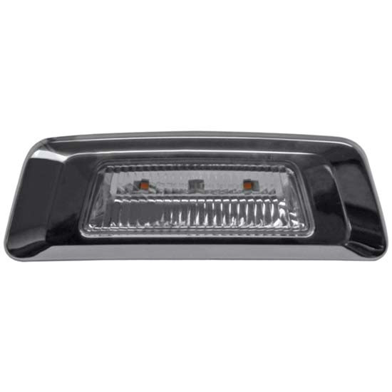 Side Marker LED W/ Bezel, Amber LED/ Clear Lens - Passenger Side For Kenworth T680, T880