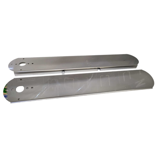 15 Inch Rear Air Cleaner Light Panel W/ Light Holes for Watermelon Lights For Peterbilt 379, 389, 389 Glider