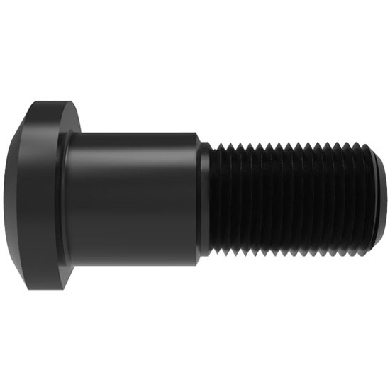 D Head Wheel Stud 3/4in-16 Threaded x 2 Inch