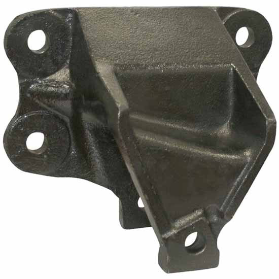 Rear of Rear Leaf Spring Hanger w/ Frame Reinforcement, Passenger Side For Ford