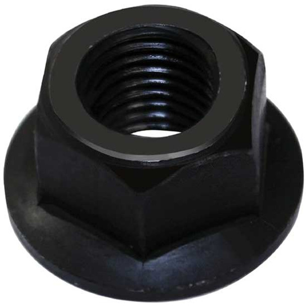 Flanged Lock Nut 07/16 Inch- 20 TPI Grade C