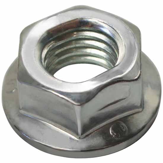 Flanged Lock Nut 1/2 Inch- 13 TPI Grade C