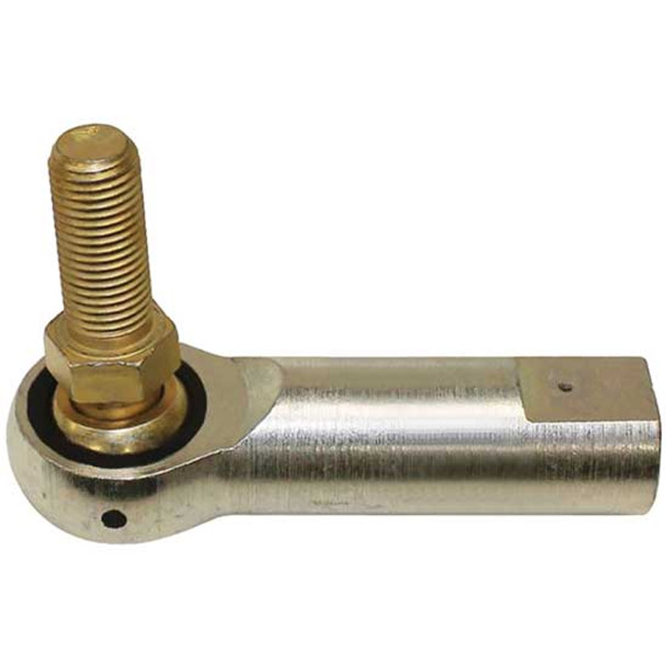 Clutch Rod End 3/8-24 Inch, Female Silver, Passenger Side - K124-402-2 For Kenworth T600, T800
