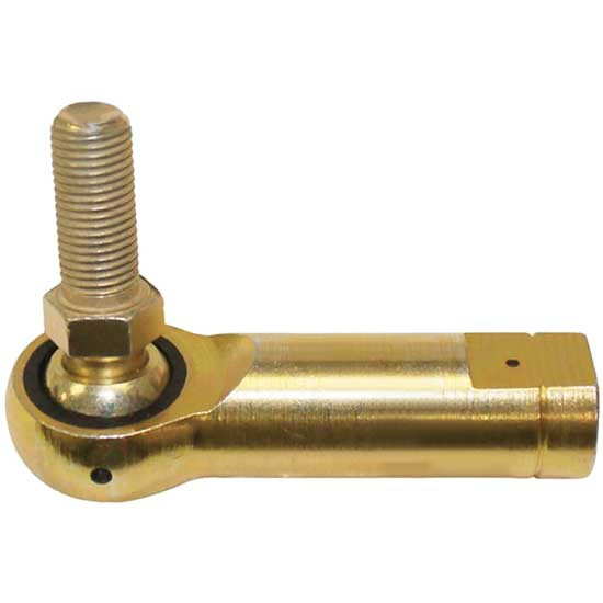Clutch Rod End 3/8-24 Inch, Female Gold, Driver Side - K124-402-1 For Kenworth T600, T800
