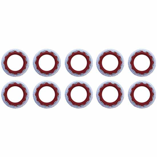 AC Stat Seal Gaskets No. 8 Red- 10 Pack