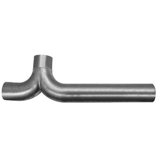 Aluminized Exhaust Y-Pipe 5 OD X 39.5 Inch - A0413974000 For Freightliner