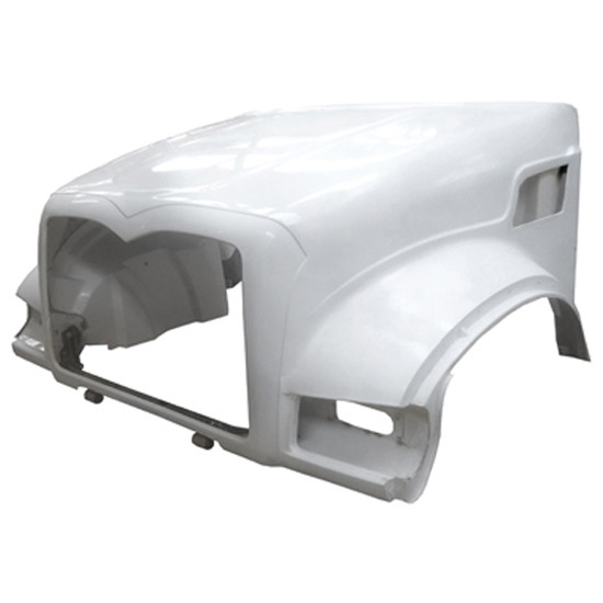 TPHD Fiberglass Hood Shell - 55 Inch Centerline For Mack CV713