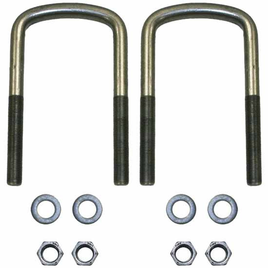 BESTfit Semi Round U Bolt Kit 3/4in-16 x 4.0in x 8-1/4 Inch Grade 8 Replaces 15983091 For Chevrolet, GM, Peterbilt