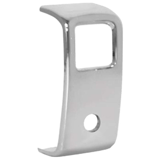 Plastic Chrome Rocker Switch Trim W/ 2 Openings For Kenworth W900B, W900L, W900S