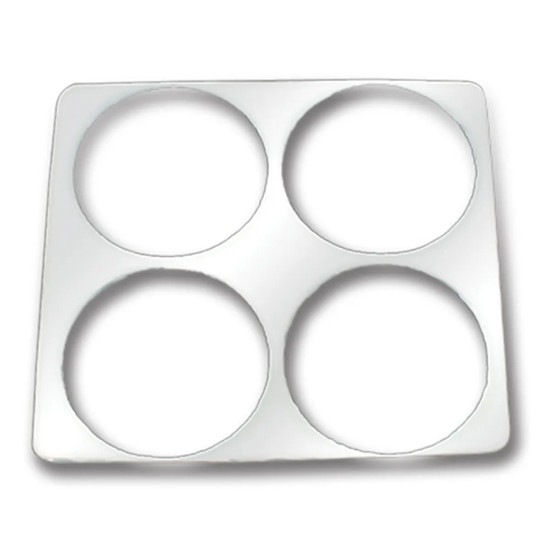 Chrome Plastic 4 Hole Gauge Trim Driver Side For Kenworth