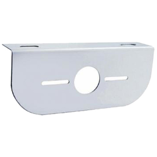 Stainless Steel Light Bracket - Single Light Hole