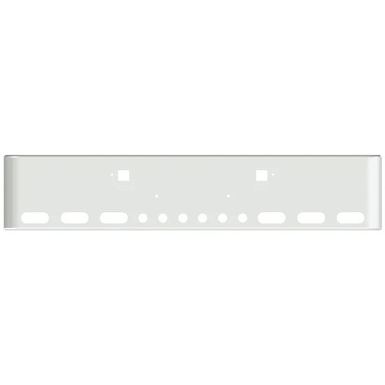 22 Inch Chrome Texas Rolled End Bumper For Kenworth W990 2019+
